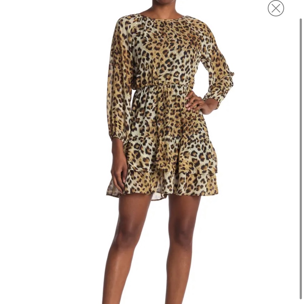 LOVE…ADY Quarter Sleeved Tiered Dress